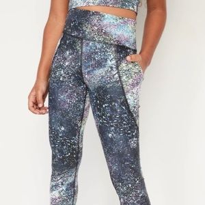 NWT High-Rise girls Powersoft legging size L (10/12)